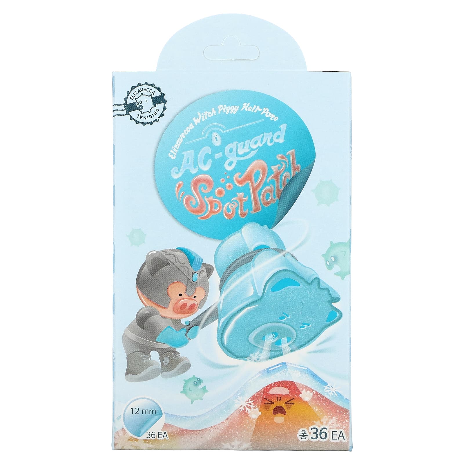 Местоположение Piggy Hell-Fore, точечные пластыри Ac-Guard, 36 штук